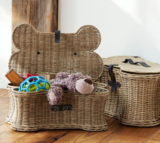 puppy toy basket