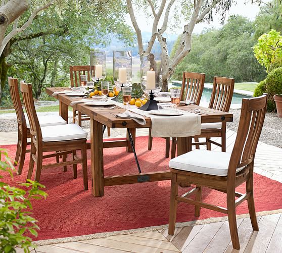 Benchwright Extending Table Chair Dining Set Pottery Benchwright Extending Table Chair Dining Set Pottery Barn