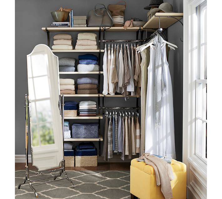 New York Closet Shelves Pottery Barn