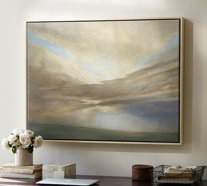 September Framed Canvas Pottery Barn