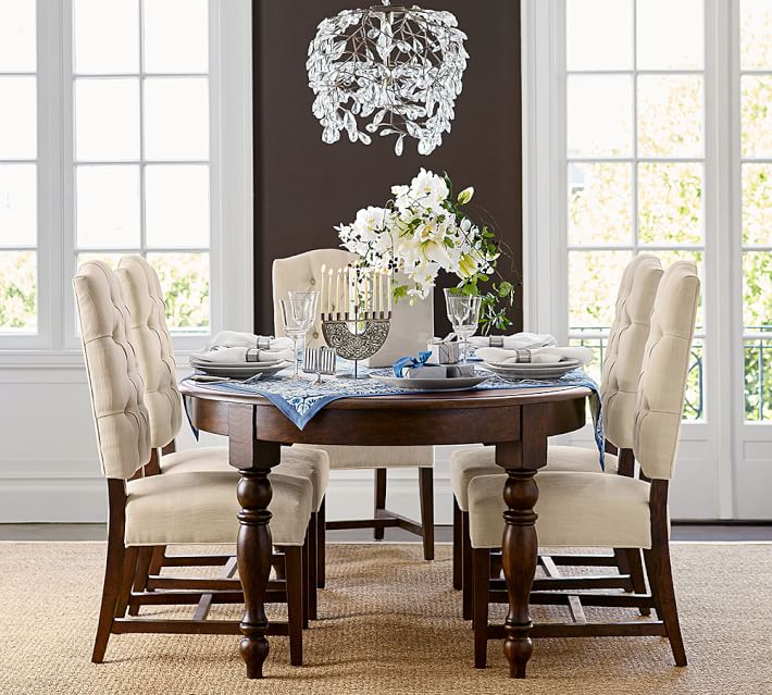 Bella Crystal Rectangular Chandelier Pottery Barn