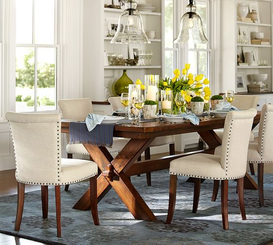 Toscana Extending Dining Table Seadrift Pottery Barn Start 360 Product Viewer