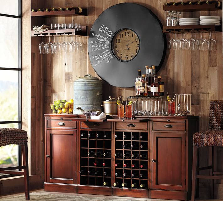 Holman Entertaining Shelves Pottery Barn