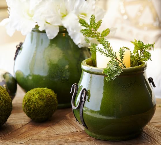 Marlowe Vases Green Pottery Barn
