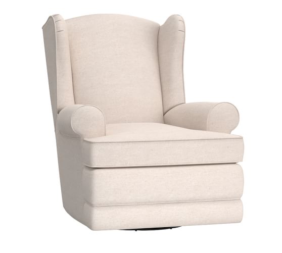 PB Wingback Glider & Recliner Pottery Barn