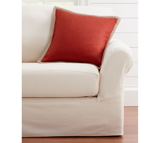 Twill Separate Seat Tailored Loose Fit Slipcover Pottery Barn Scroll To Next Item