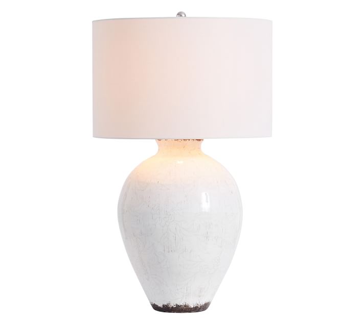 Jamie Young Bethany Ceramic Urn Table Lamp Pottery Barn