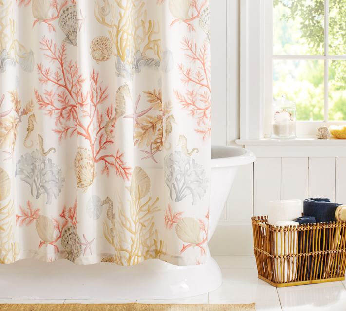 Atlantic Shower Curtain Pottery Barn