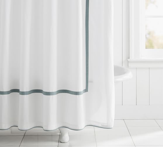 Organic Shower Curtain Pottery Barn