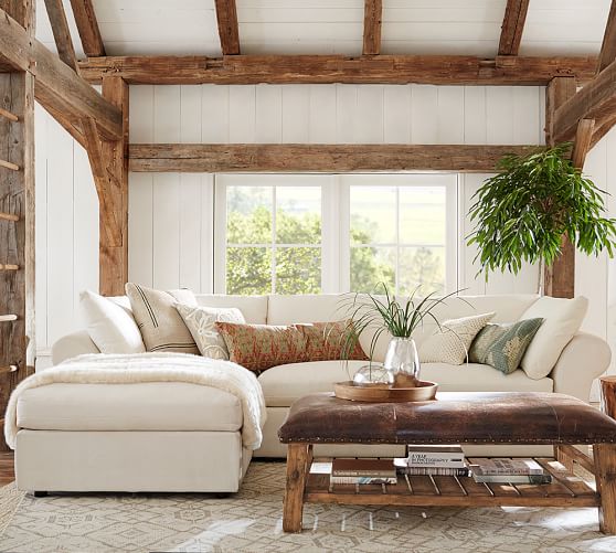 Pb Air Roll Arm Upholstered 4 Piece Sofa With Chaise Sectional Pb Air Roll Arm Upholstered 4 Piece Sofa With Chaise Sectional