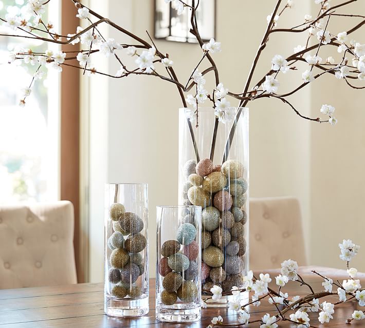 Aegean Clear Gl Vases Pottery Barn