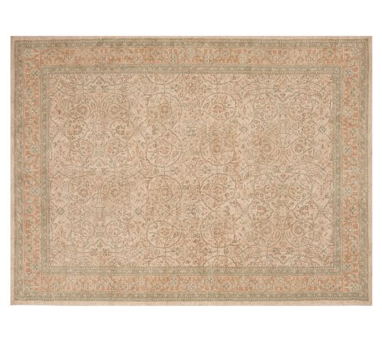 Olson Printed Rug Warm Multi Pottery Barn Olson Printed Rug Warm Multi