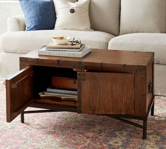 Timor Trunk Coffee Table Pottery Barn