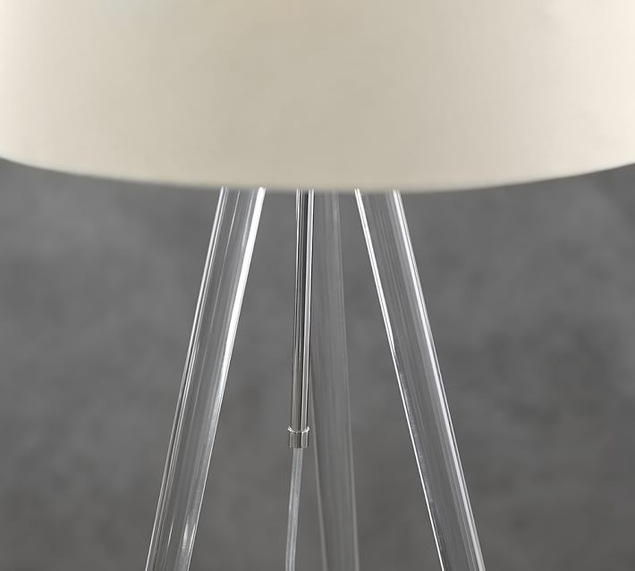 Acrylic Tripod Floor Lamp Pottery Barn