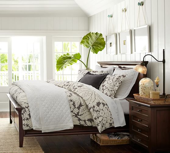 Hudson 4 Drawer Nightstand Pottery Barn Alternate View Detailed
