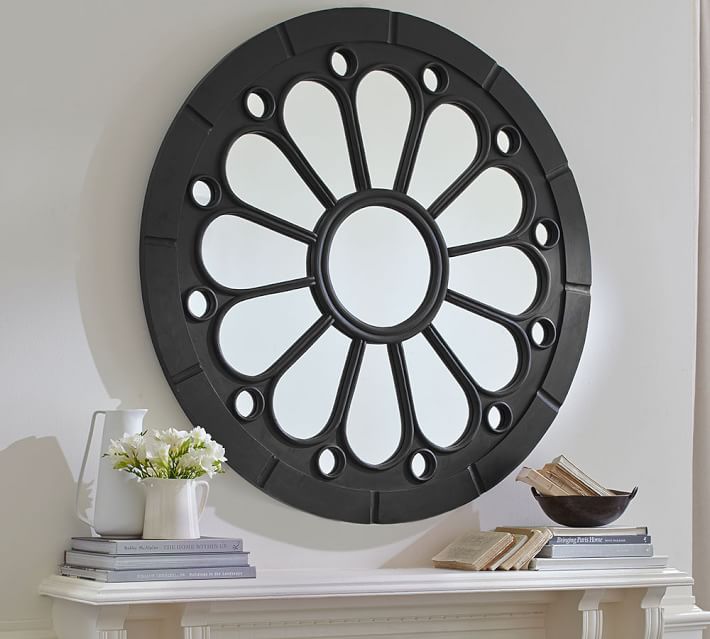Rosette Mirror Pottery Barn
