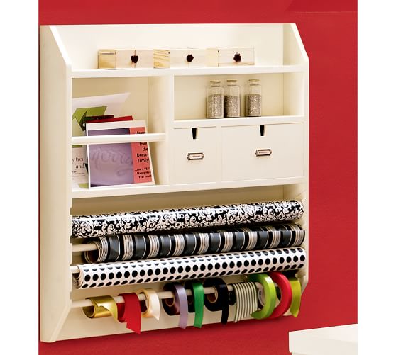 WallMounted Craft Organizer Pottery Barn