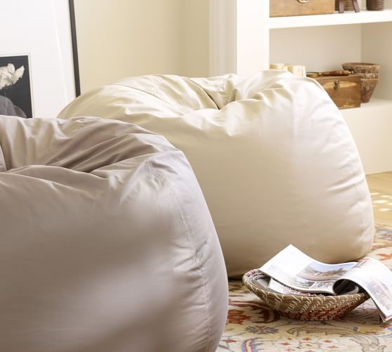 Twill Beanbag Cover Pottery Barn Twill Beanbag Cover