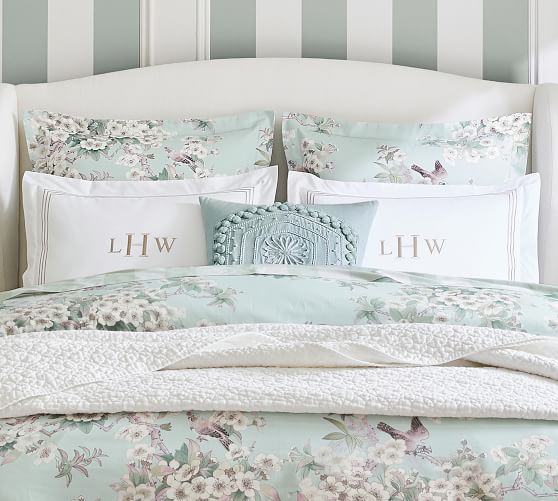 Grand Organic Duvet Cover & Sham Taupe Pottery Barn