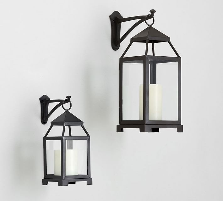 Wall Mounted Lantern Hook Pottery Barn