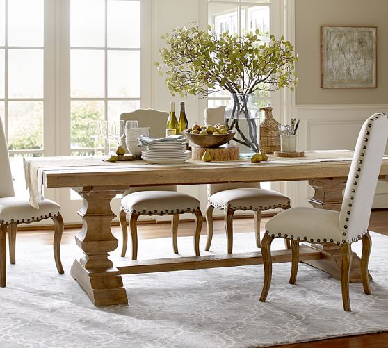 Banks Reclaimed Wood Extending Dining Table Pottery Barn