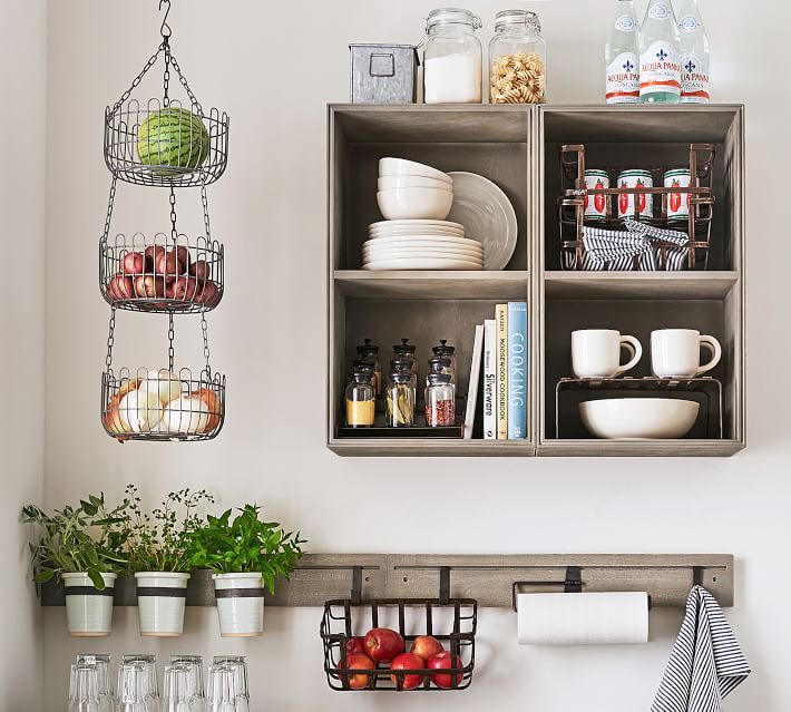 Mission Modular System Collection Shelf Riser Pottery Barn