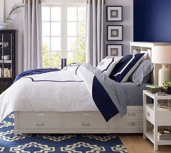 Gingham Check Organic Sheet Set Pottery Barn