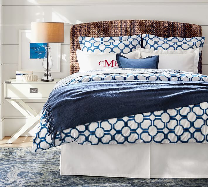 Seagrass Headboard Pottery Barn