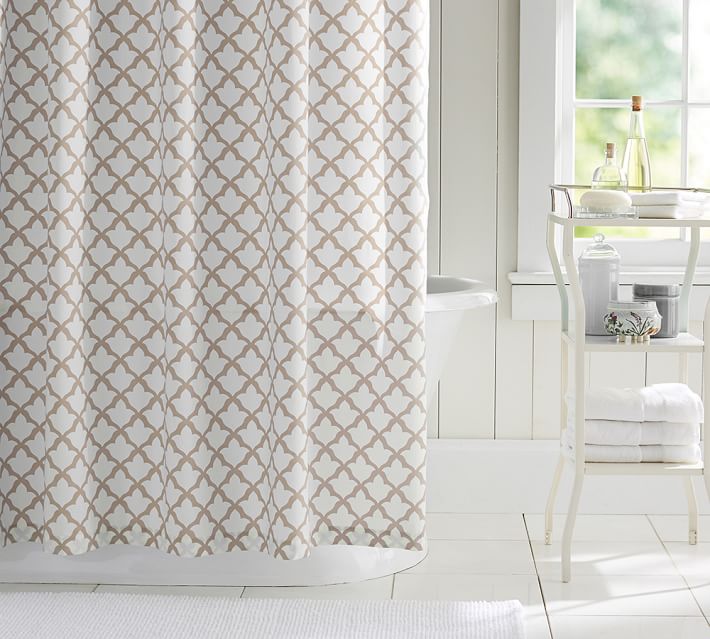 Marlo Organic Shower Curtain Pottery Barn