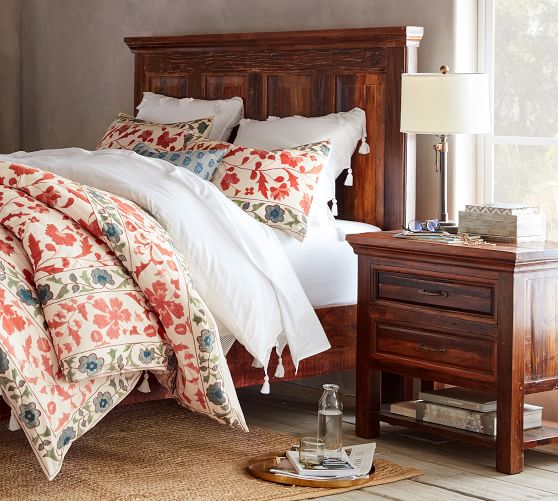 Bowry Reclaimed Wood Nightstand Pottery Barn