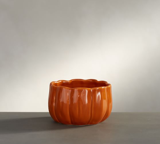 Pumpkin Snack Bowl, Set of 4 Pottery Barn