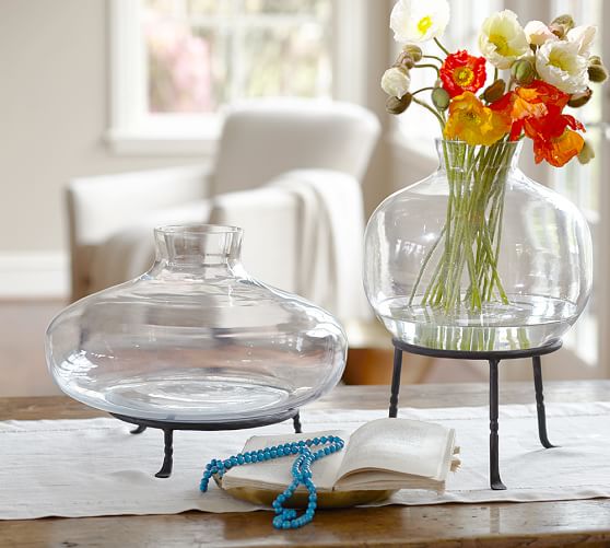 Irving Glass Vases Pottery Barn