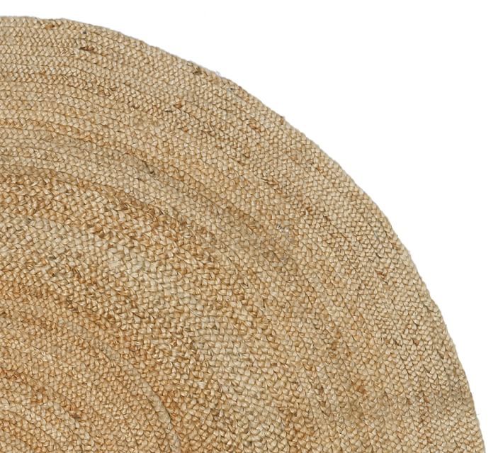 Round Jute Rug Natural Pottery Barn