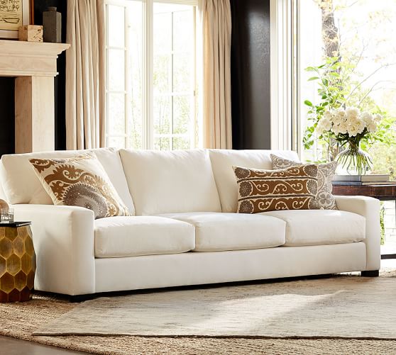 Turner Square Arm Upholstered Sofa Pottery Barn Turner Square Arm Upholstered Sofa