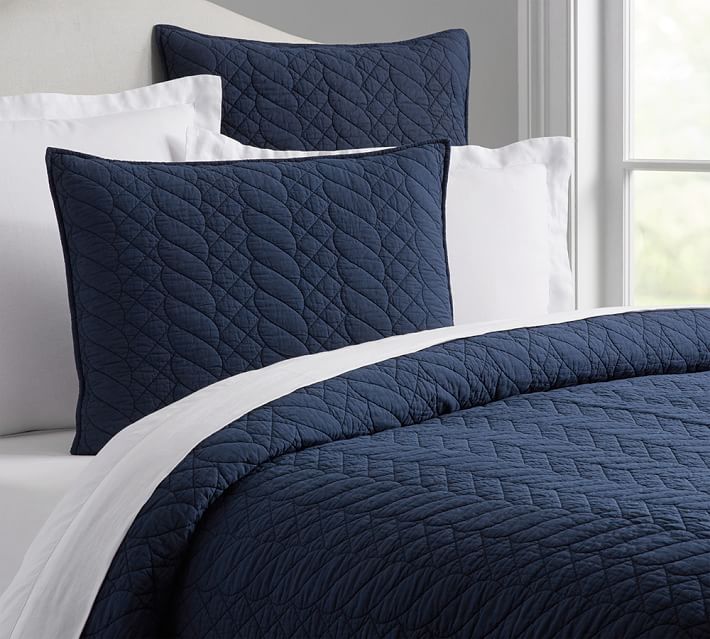 Brie Quilt Sham Pottery Barn