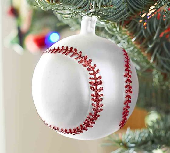Baseball Ornament Pottery Barn Baseball Ornament - Baseball Ornament Pottery Barn