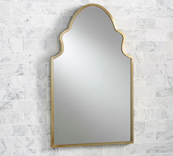 Stella Powder Room Mirror Pottery Barn