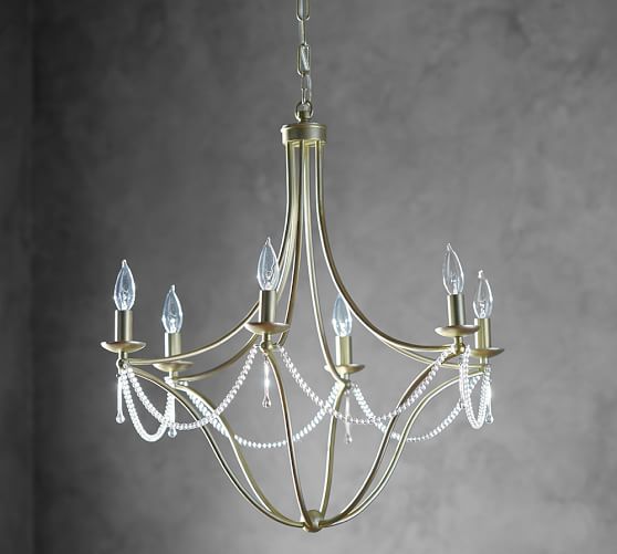 Viola Crystal Chandelier Pottery Barn Viola Crystal Chandelier