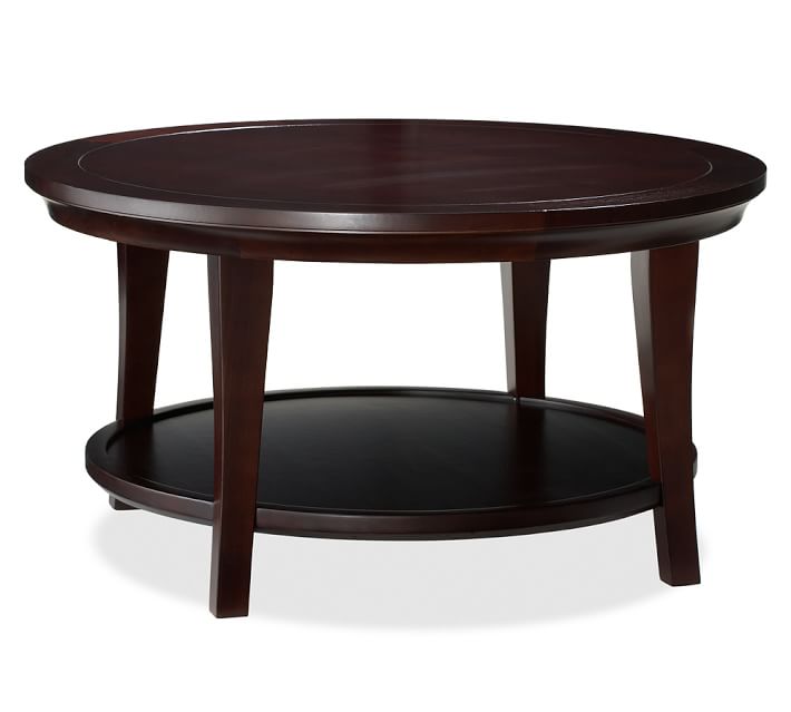 Metropolitan Round Coffee Table Pottery Barn