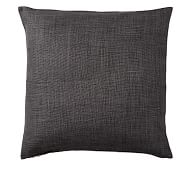 Square 24 Inch Pillow Cover In Square 24 Inch Pillow Cover Libeco Linen Charcoal
