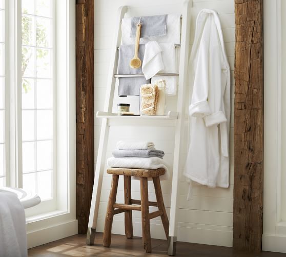 Napa Ladder Storage Pottery Barn Napa Ladder Storage