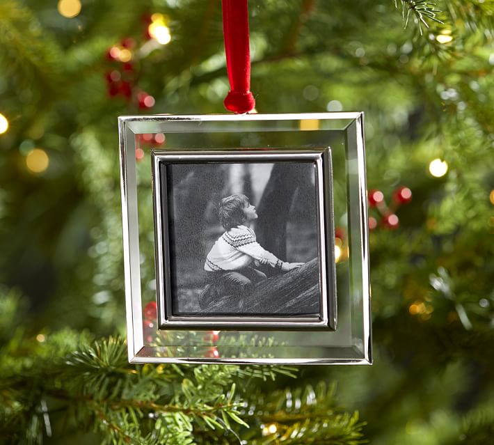 beveled glass square frame