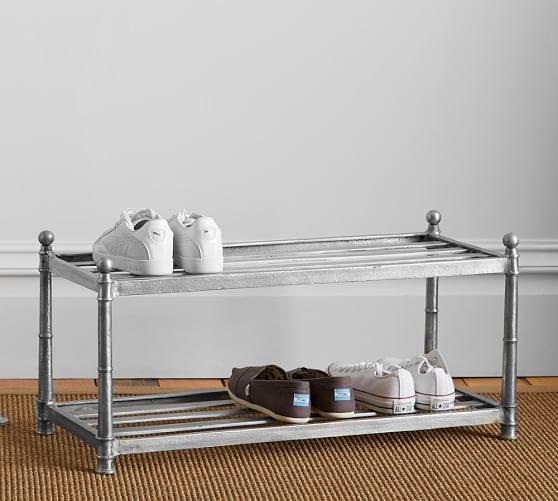 Shoe Rack Pottery Barn Shoe Rack
