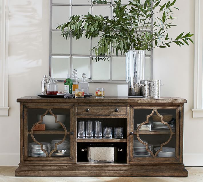 Lorraine Media Console Pottery Barn