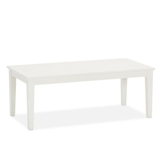 Hampstead Painted Coffee Table White Pottery Barn Hampstead Painted Coffee Table White Saved View Larger Roll Over Image To Zoom