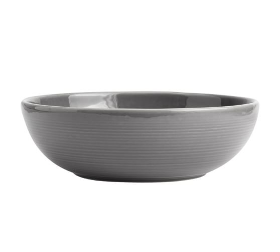 Joshua Serve Bowl Gray Pottery Barn
