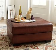 square leather ottoman living room turner leather ottoman square pottery barn square leather ottoman living room turner leather ottoman square pottery barn