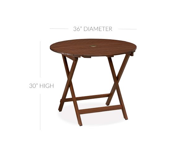 Chatham Folding Bistro Table Pottery Barn Chatham Folding Bistro Table Saved View Larger Roll Over Image To Zoom
