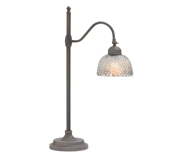 Chloe Hobnail Mercury Gl Task Table Lamp Pottery Barn Scroll To Previous Item