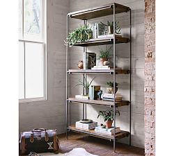 Bedford 2-Shelf Bookcase | Pottery Barn